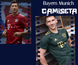 Camisetas Bayern Munich baratas 21-22